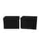 Household Essentials Canvas Storage Boxes with Lids, 2ct.